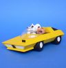 Dangermouse and Penfold in the car