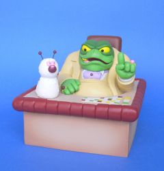 Baron Silas Greenback: DM's Arch Evil Villain Toad..... AND Nero: Greenback's Pet Caterpillar.....